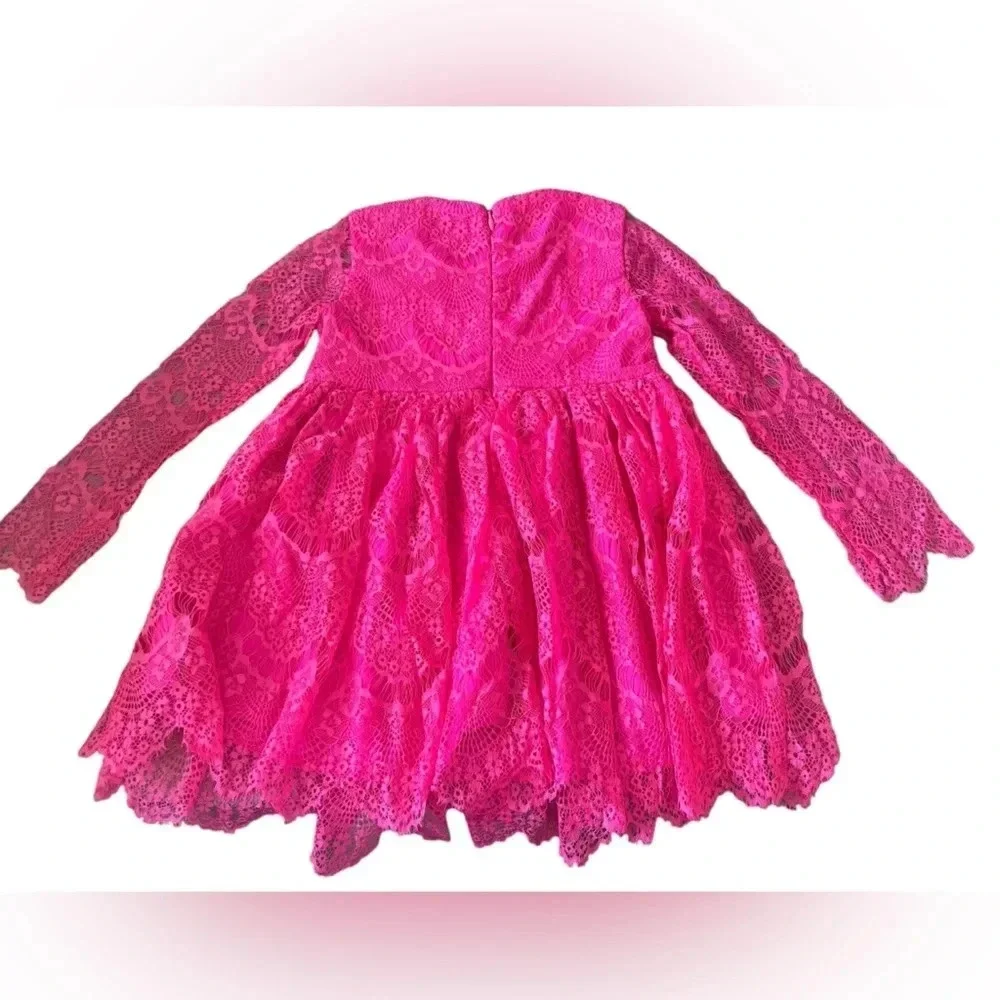 NWT Bardot Juniors Girls Gertrude Scalloped Lace Dress